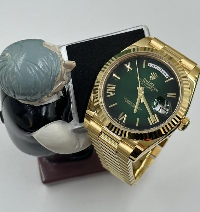 Rolex Day-date 40 228238 Green Roman Ombre