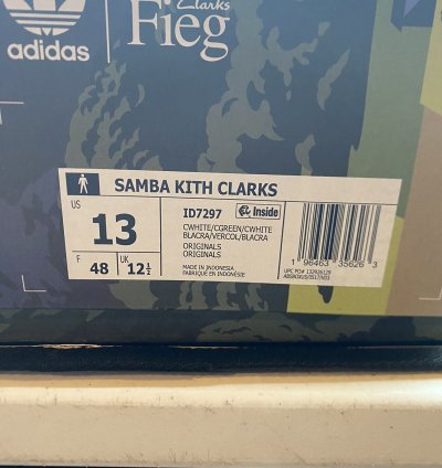 Samba Kith Clarks Green