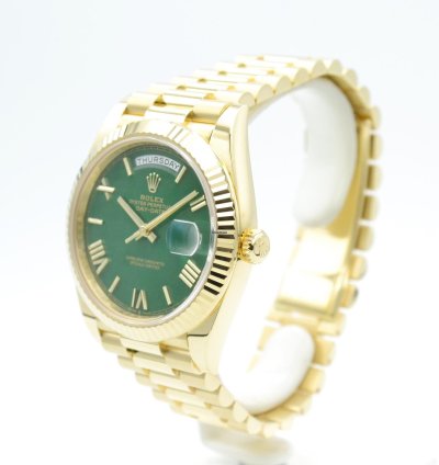Rolex Day-date 40 228238 Green Unworn 12-2024