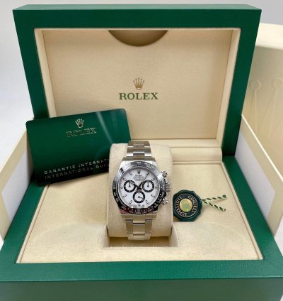Rolex Daytona Ceramic 116500ln White Dial Unworn 2023