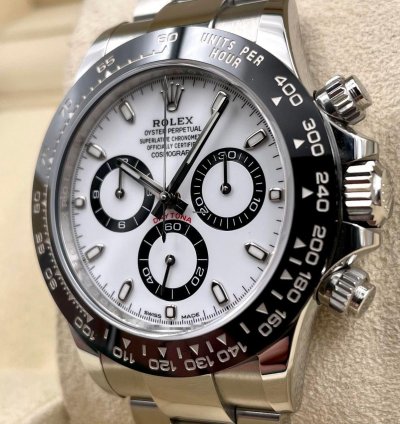 Rolex Daytona Ceramic 116500ln White Dial Unworn 2023