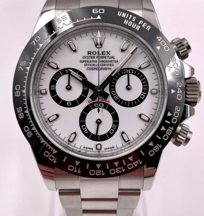 Rolex Daytona Ceramic 116500ln White Dial Unworn 2023