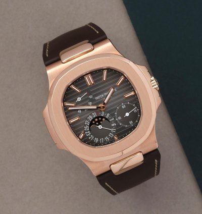 Patek Philippe Nautilus 18k Rose Gold 5712r-001 - Ats-w007891
