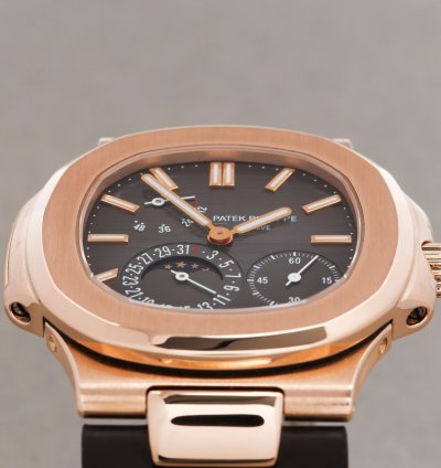 Patek Philippe Nautilus 18k Rose Gold 5712r-001 - Ats-w007891