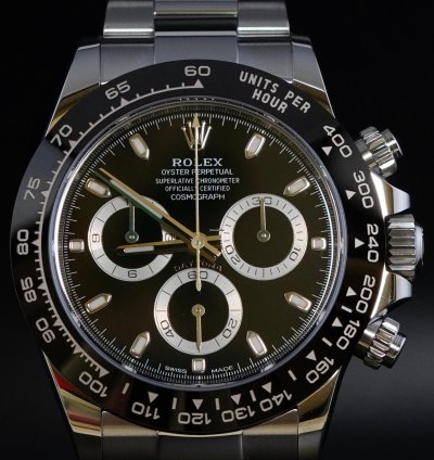 Rolex Daytona Ceramic Bezel Black Dial 2023 Full Set