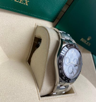 Rolex Daytona Ceramic Bezel White Dial 116500ln New 2022