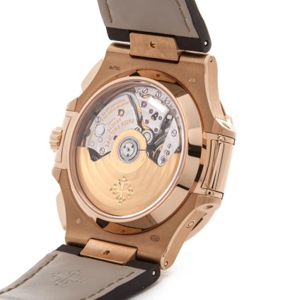 Patek Philippe Nautilus 18k Rose Gold 5980r-001 - Ats-w007750