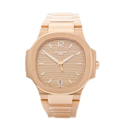Patek Philippe Nautilus 18k Rose Gold 7118 1r-010 - Tow005