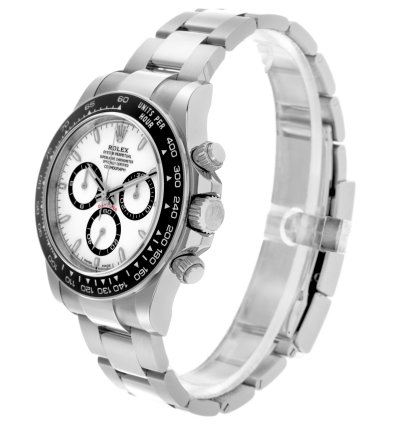 Rolex Daytona Ceramic Bezel White Panda Steel Mens Watch 126500 Unworn