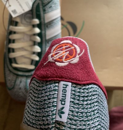 Sean Wotherspoon Adidas Gazelle Hemp Green Size 10