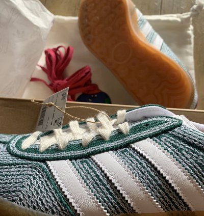 Sean Wotherspoon Adidas Gazelle Hemp Green Size 10