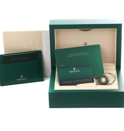Rolex Daytona Ceramic Bezel White Panda Steel Mens Watch 126500 Unworn