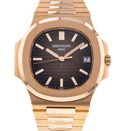Patek Philippe Nautilus 18k Rose Gold Man Watch
