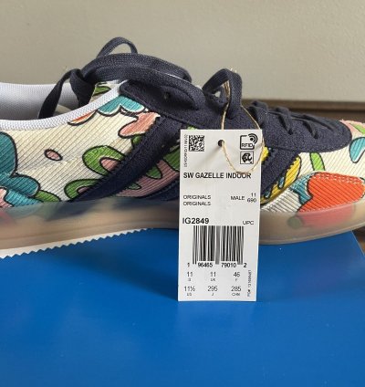 Sean Wotherspoon Adidas Gazelle Indoor - Sz 11 5