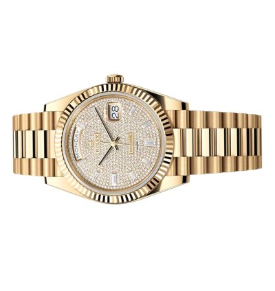 Rolex Day-date 40 228238 Pave Unworn Full Set