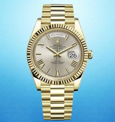 Rolex Day-date 40 228238 Silver Day-date 40 New