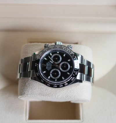 Rolex Daytona Ceramic Black Dial New 2023 Full Set