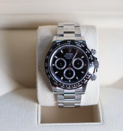 Rolex Daytona Ceramic Black Dial New 2023 Full Set