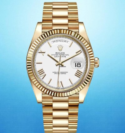 Rolex Day-date 40 228238 White Day-date 40 New