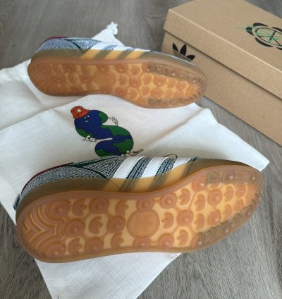 Sean Wotherspoon Hemp Green Adidas Gazelle Indoor