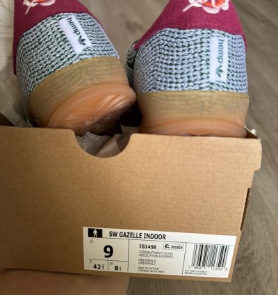 Sean Wotherspoon Hemp Green Adidas Gazelle Indoor