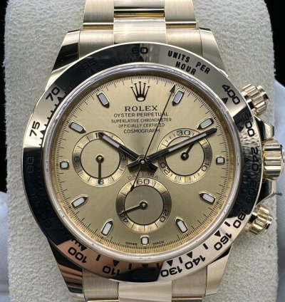 Rolex Daytona Champagne Dial Unworn