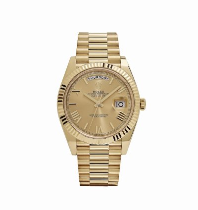 Rolex Day-date 40 228238 Yellow Gold Champagne Roman Dial 2024