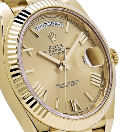 Rolex Day-date 40 228238 Yellow Gold Champagne Roman Dial 2024