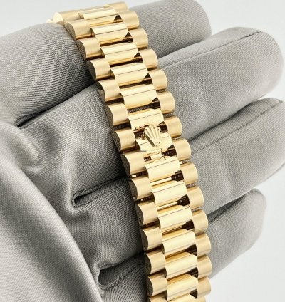 Rolex Day-date 40 228238 Yellow Gold Green Roman Numerals Dial 2023