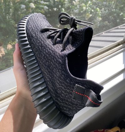 Size 10 5 Adidas Yeezy Boost 350 Pirate Black 2023 Bb5350