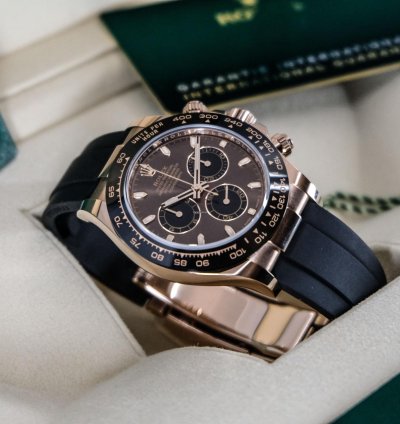 Rolex Daytona Chocolate Brown Dial Everose Gold New 2022 Full Set