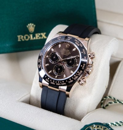 Rolex Daytona Chocolate Brown Dial Everose Gold New 2022 Full Set