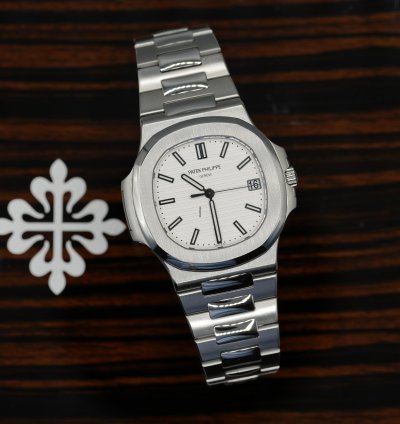 Patek Philippe Nautilus 2012 Nautilus 5711 White Dial Discontinued - Excellent Condition Full Set