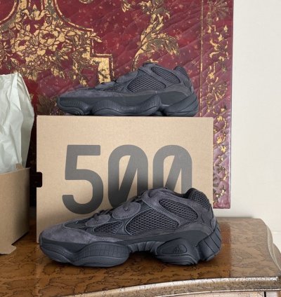 Size 10 Adidas Yeezy 500 Utility Black Brand New