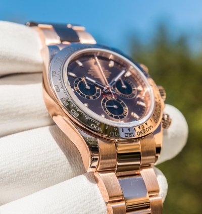 Rolex Daytona Chocolate Dial - Everose Oyster Bracelet - Discontinued