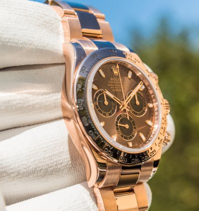 Rolex Daytona Chocolate Dial - Everose Oyster Bracelet - Discontinued