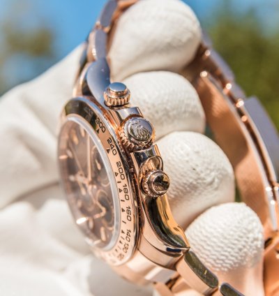 Rolex Daytona Chocolate Dial - Everose Oyster Bracelet - Discontinued