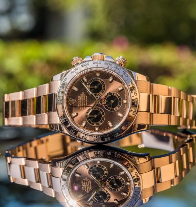 Rolex Daytona Chocolate Dial - Everose Oyster Bracelet - Discontinued