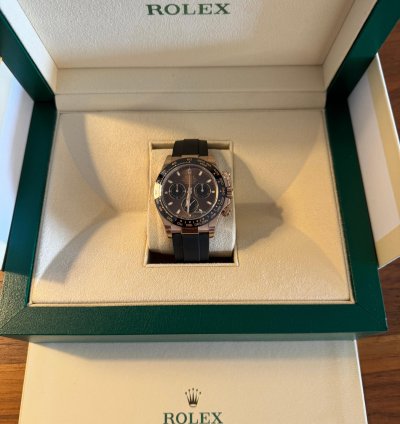 Rolex Daytona Chocolate Dial 116515ln New Full Stickers