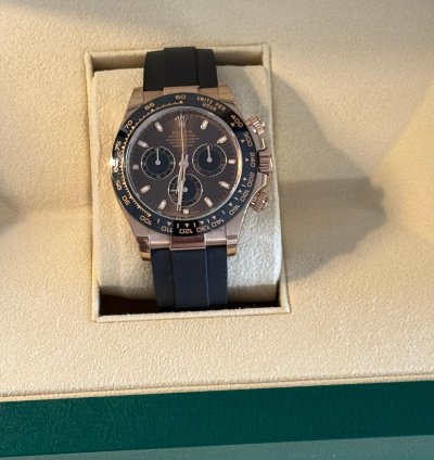 Rolex Daytona Chocolate Dial 116515ln New Full Stickers