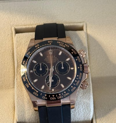 Rolex Daytona Chocolate Dial 116515ln New Full Stickers