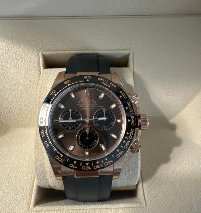 Rolex Daytona Chocolate Dial 116515ln New Full Stickers