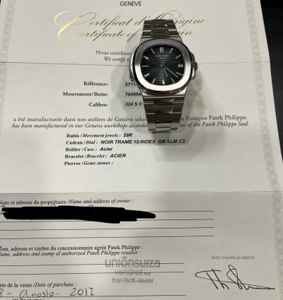 Patek Philippe Nautilus 2017-nautilus-5711-full Set