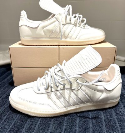 Size 8 5 Pharrell Humanrace Adidas Samba Og In Cloud White