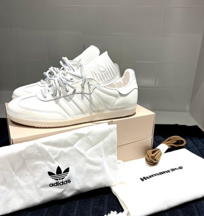 Size 8 5 Pharrell Humanrace Adidas Samba Og In Cloud White