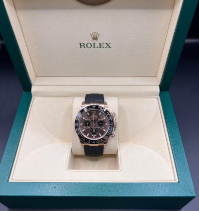 Rolex Daytona Chocolate Dial Oyster Flex