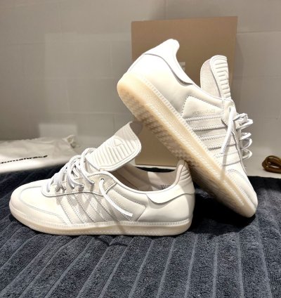 Size 8 5 Pharrell Humanrace Adidas Samba Og In Cloud White