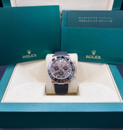 Rolex Daytona Chocolate Dial Oyster Flex