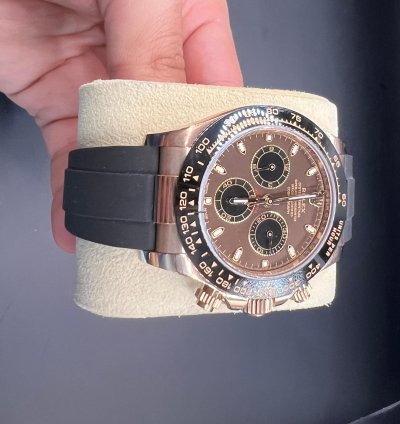 Rolex Daytona Chocolate Dial Oyster Flex