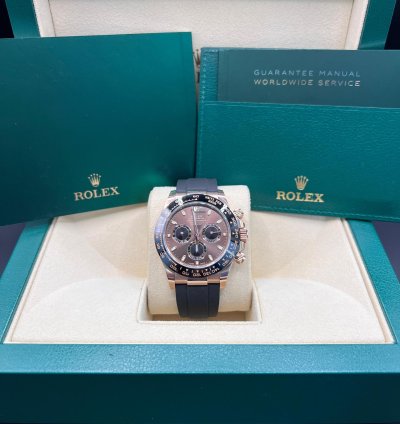 Rolex Daytona Chocolate Dial Oyster Flex